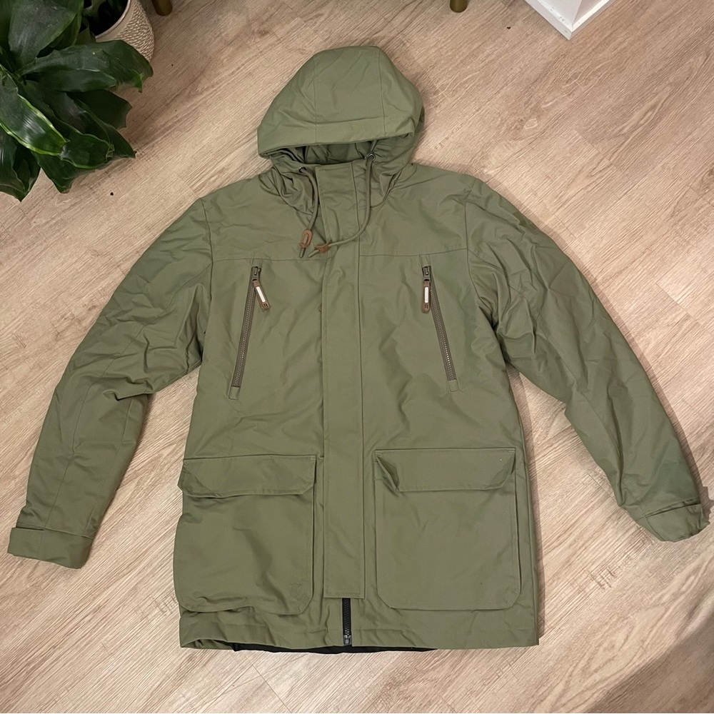 Reebok green winter jacket